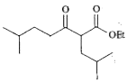 The compound   formed by Claisen condensation of