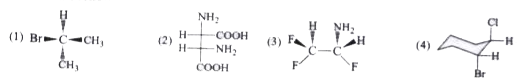 Which of the following molecule/molecules have a plane of symmetry?