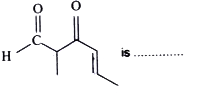 The IUPAC name of the compound