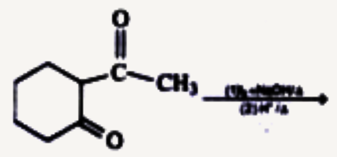 The end product of the following sequence of reactions is