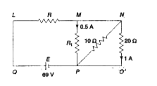 In the circuit shown in Fig.