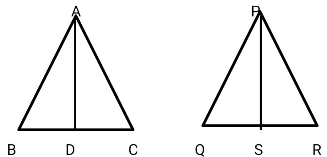 The areas of two similar triangle are 81cm^2 and 49cm^2 respectively. IF the altitude of the bigger Triangle is 4.5 cm. Find the corresponding altitude of the smaller Triangle.
