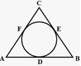 The semi perimeter of Delta=28 cm