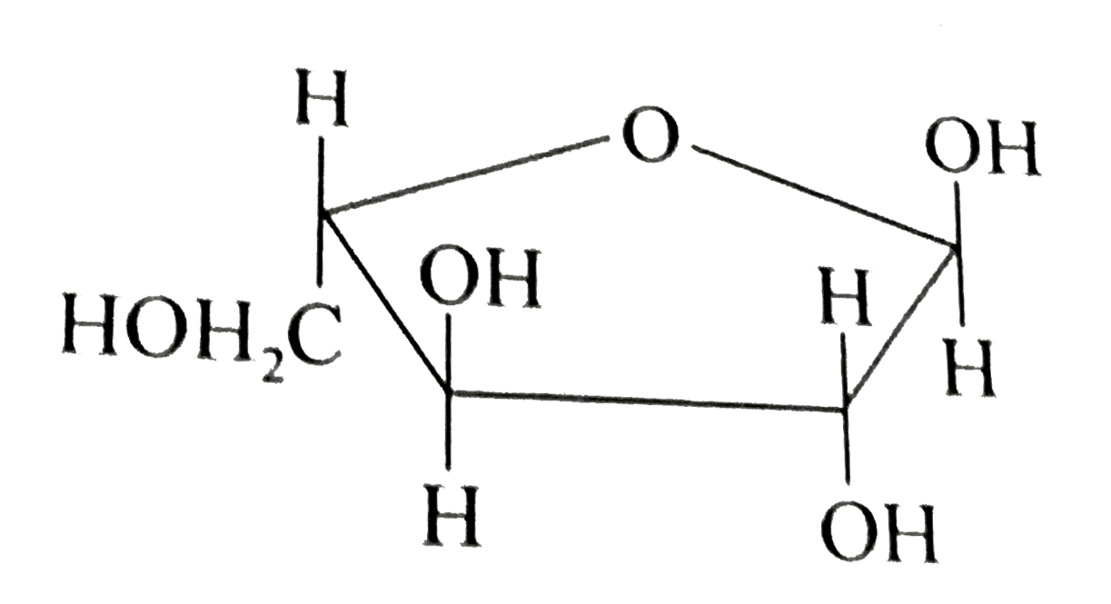 Which set of terms correctly identifies the carbohydrate shown.   1. Pentose   2. Hexose   3. Aldose   4. Ketose   5. Pyranose   6. Furanose