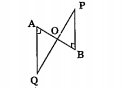 In the fiugre, QA bot AB and PB bot AB if AO = 20 cm, BO = 12 cm, PB = 18 cm then AQ = ……………cm.