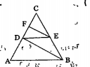 In the figure, DE//AB and FE//DB thenDC^2= ……………….