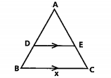In triangle ABC, DE||BC and AD/DB=3/5.  AC=5.6. Find AE.(AS1)