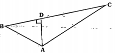 In the given figure below, If AD bot BC,   prove that AB^2+ CD^2 = AC^2 + BD^2.