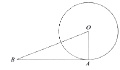 In the figure OB = 12 cm and OB = 13 cm . What is the area of the circle (in cm ^(2)) ?