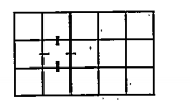 There are 4 horizontal and .6 vertical equispaced lines as shown. If a rectangle is randomly selected then probability that is a square is