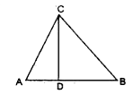 आकृति में, यदि  angle  ACB = angle CDA, AC = 8 सेमी और AD = 3 सेमी है, तो BD ज्ञात कीजिए।