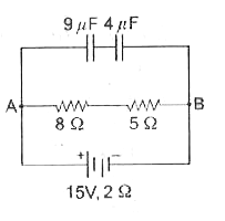 सलगन परिपथ चित्र मेंAB,10Omega  प्रतिरोध को एकसमान परिछेद का 1.0 मीटर लम्बा तार है।  शेष आँकड़े चित्र में प्रदर्शित है।  ज्ञात कीजिए - (i) तार AB में विभव प्रवणता तथा (ii) अवक्षेप स्थिति में तार AO की लम्बाई।