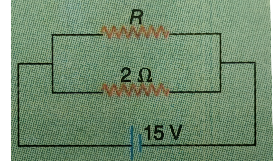 The power consumed in the circuit show in the fig . 3.6 is 150 W . What is the value of R ?