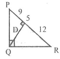 In triangle PQR, The value of y is