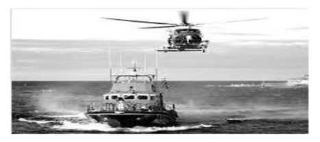 The Indian coast guard, while patrolling, saw a suspicious boat with people. They were nowhere looking like fishermen. The coast guard were closely observing the movement of the boat for an opportunity to seize the boat. They observed that the boat is moving along a planar surface.  At an instant of time, the coordinates of the position of the coast guard helicopter and the boat is (1, 3, 5) and (2, 5, 3) respectively.      Based on the above answer the following:    If the line joining the positions of the helicopter and the boat is perpendicular to the plane in which the boat moves, then the equation of the plane is