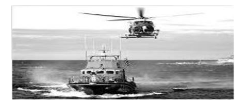 The Indian coast guard, while patrolling, saw a suspicious boat with people. They were nowhere looking like fishermen. The coast guard were closely observing the movement of the boat for an opportunity to seize the boat. They observed that the boat is moving along a planar surface.  At an instant of time, the coordinates of the position of the coast guard helicopter and the boat is (1, 3, 5) and (2, 5, 3) respectively.      Based on the above answer the following:     If the coast guard decide to shoot the boat at that given instant of time, then what is the distance (in meters) that the bullet has to travel?