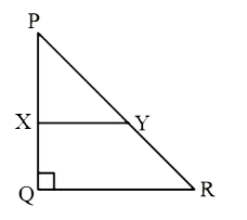 In the given Fig. PQR is a triangle, right angled at Q. If XY || QR, PQ =6 cm, PY= 4 cm and PX : XQ= 1 : 2. Calculate the lengths of PR and QR.
