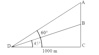 In the figure, find the value of AB.