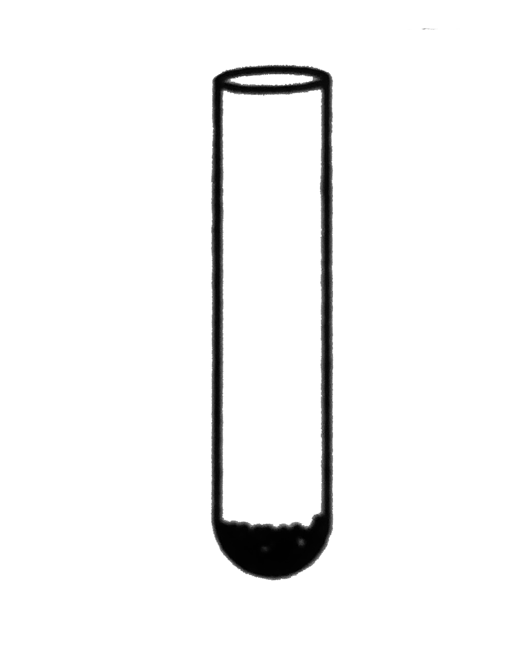 A glass tube of radius 0.8 cm floats vertical in water, as shown in figure. What mass of lead pellets would cause the tube to sink a further3 cm?