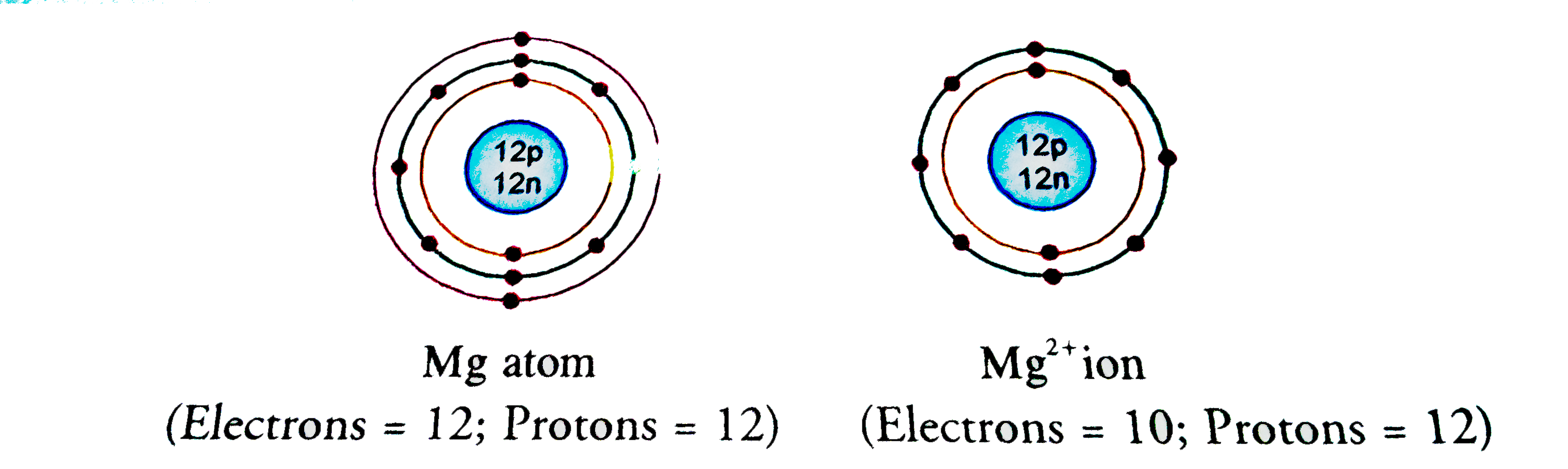 magnesium atom model