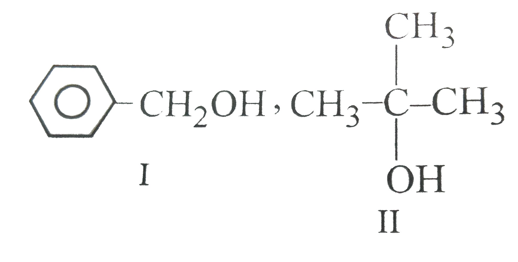 The order of reactivity of the following alcohols      underset(III)(CH(3)-CH(2)-overset(CH(3))overset(|)(CH)-OH) , underset(IV)(OH-CH(2)-overset(CH(3))overset(|)(CH)-CH(3))   towards hydrogen halide is