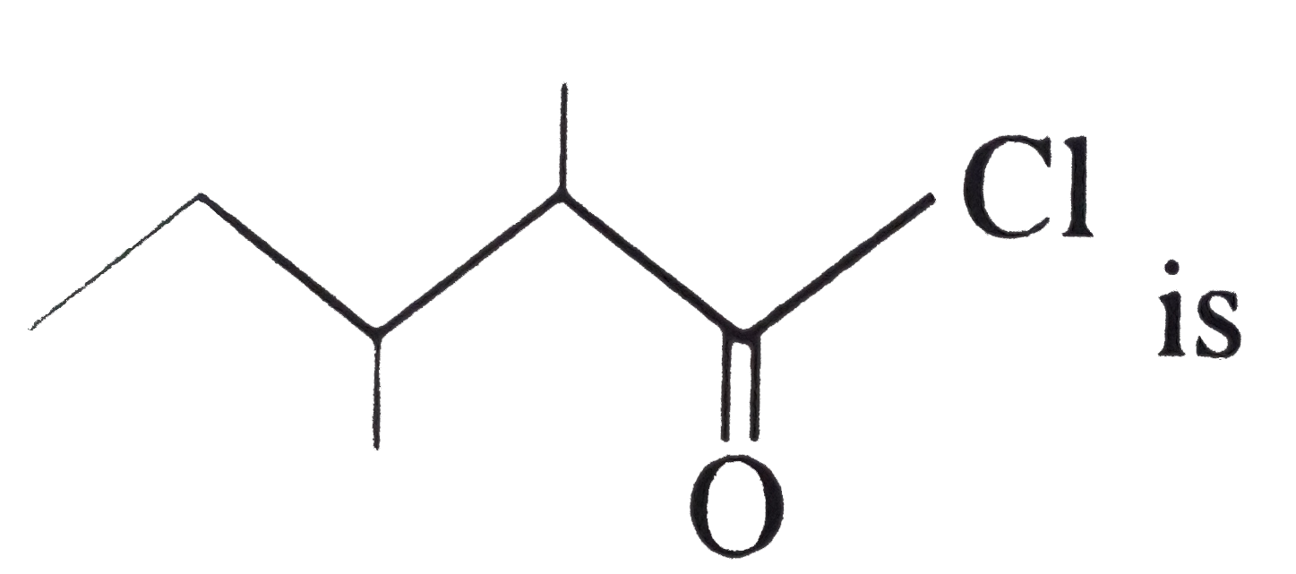 The IUPAC name of