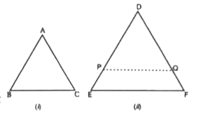 यदि एक त्रिभुज का एक कोण दूसरे त्रिभुज के एक कोण के बराबर हो तथा इन कोणों को अंतर्गत करने वाली भुजाएँ समानुपाती हों, तो दोनों त्रिभुज समरूप होते हैं।