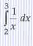 Evaluate the following integrals: