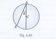 A glass marble slides from rest from the topmost point of a vertical circle of radius r along a smooth chord. Does the time of descent depend upon the chord chosen ?