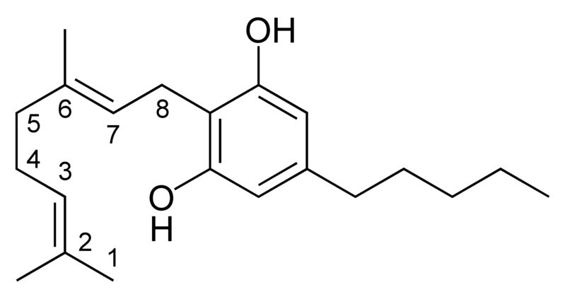 Which of these is a member of the group of chemicals whose chemical structure is given below ?