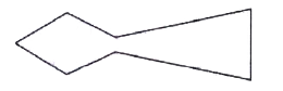 Find the sum of the degree measures of the internal angles in the polygon shown below: