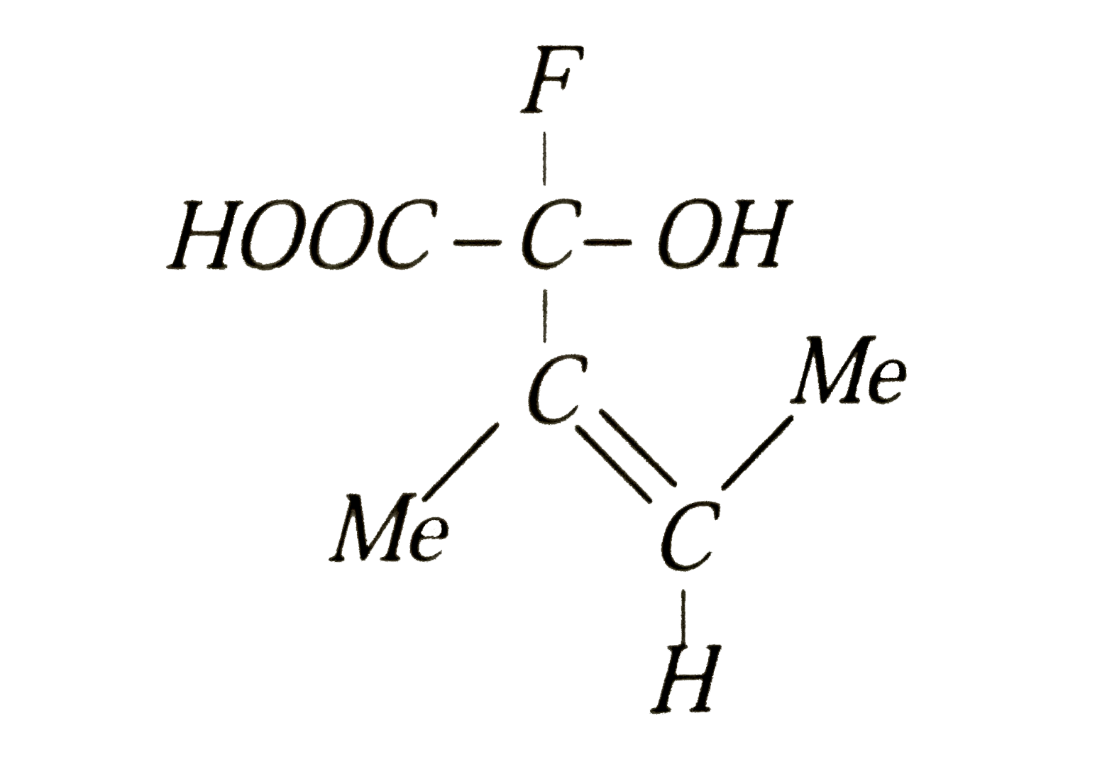 The configuration of the chiral centre and the geometry of the double bond in the following molecule can be described by