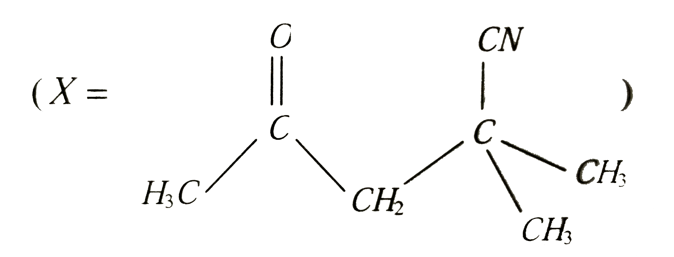 The IUPAC name of the compound X is