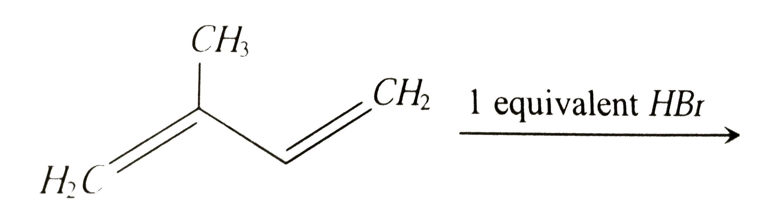 In the following reaction, the major product is