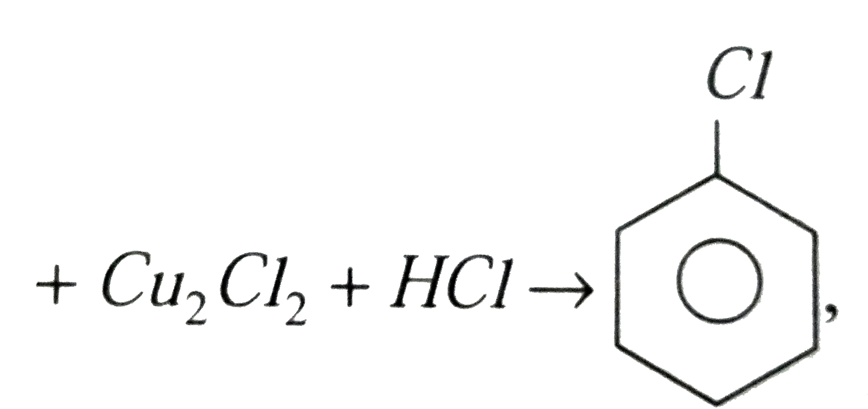 Diazonium salts , the reaction is known as