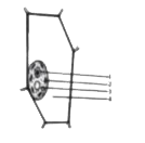 Given alongside is the diagram of a cell as seen under the microscope after being placed in a solution.      Is the cell given above plant cell or animal cell ?   Give two reasons in support of your answer as evident from the diagram.