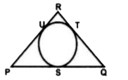 In the given figure, a circle inscribed in 6 PQR which touches its sides PQ, QR and RP at points S, T and u, respectively. If PQ = 15 cm, QR = 10 cm, and RP = 12 cm, then find the lengths of PS, QT and RU ?