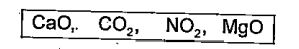 ചുവടെ നല്‍കിയിട്ടുള്ള ഓക്‌സൈഡുകളെ ആസിഡിക് ഓക്‌സൈഡുകള്‍, ബേസിക് ഓക്‌സൈഡുകള്‍ എന്നിങ്ങനെ തരംതിരിക്കുക.