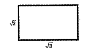 If the length is sqrt3 cm  and breadth sqrt2 cm   What will be the perimeter ?