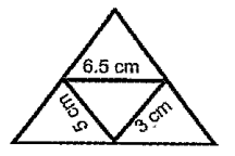 In the figure small triangles are drawn joining the mid points of large triangle.   What is the specialty of small triangles ?