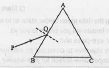 In the figure PQ is a ray Incident on a prism ABC. Complete the ray diagram showing the passage of light. Mark angle of incidence i, angle of emer gence e, angle of deviation delta and angle of re fractions r1 and r2