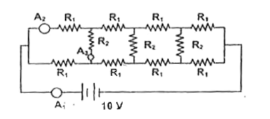 In the given circuit, R, 10Omega R(2) = 6Omega and E = 10V. Select the correct statements from the following