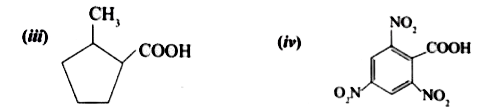 Give the IUPAC names of the following compounds:     (i)  PhCH2CH2COOH   (ii)  (CH3)2C = CH COOH