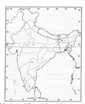 Class 9 Geography Chapter 1 Map Based Question Answers - Contemporary India  - I