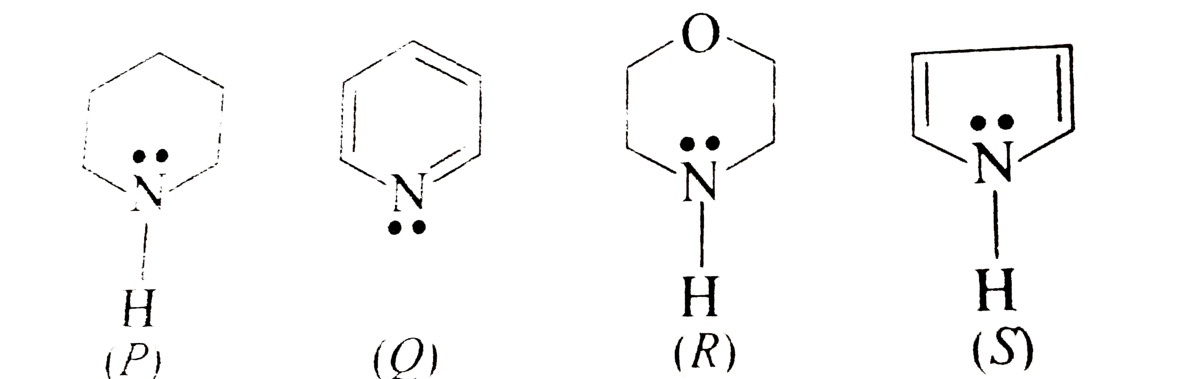 Write the order of basic strength :