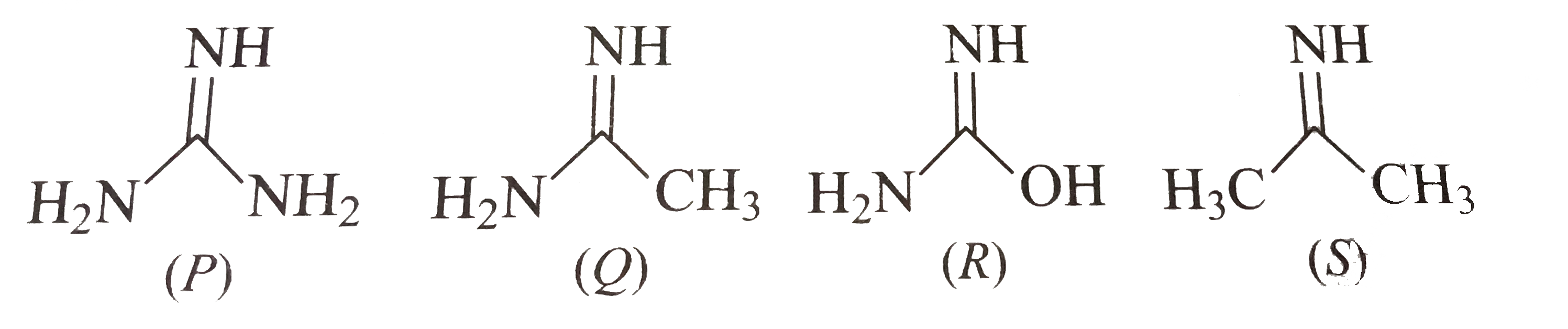 Arrange the following in increasing order of basicity :