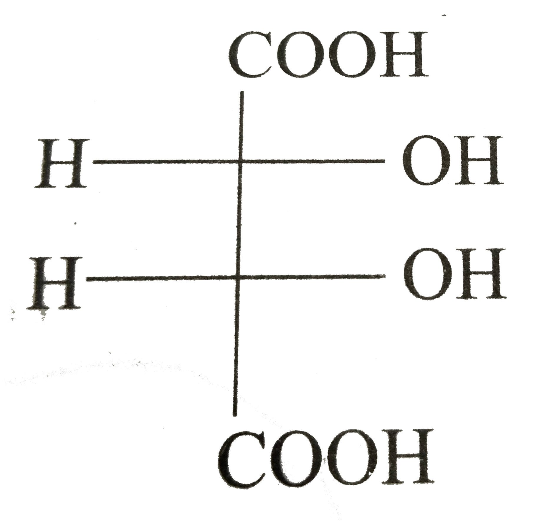 Following stereo-structure of trataric acid represents
