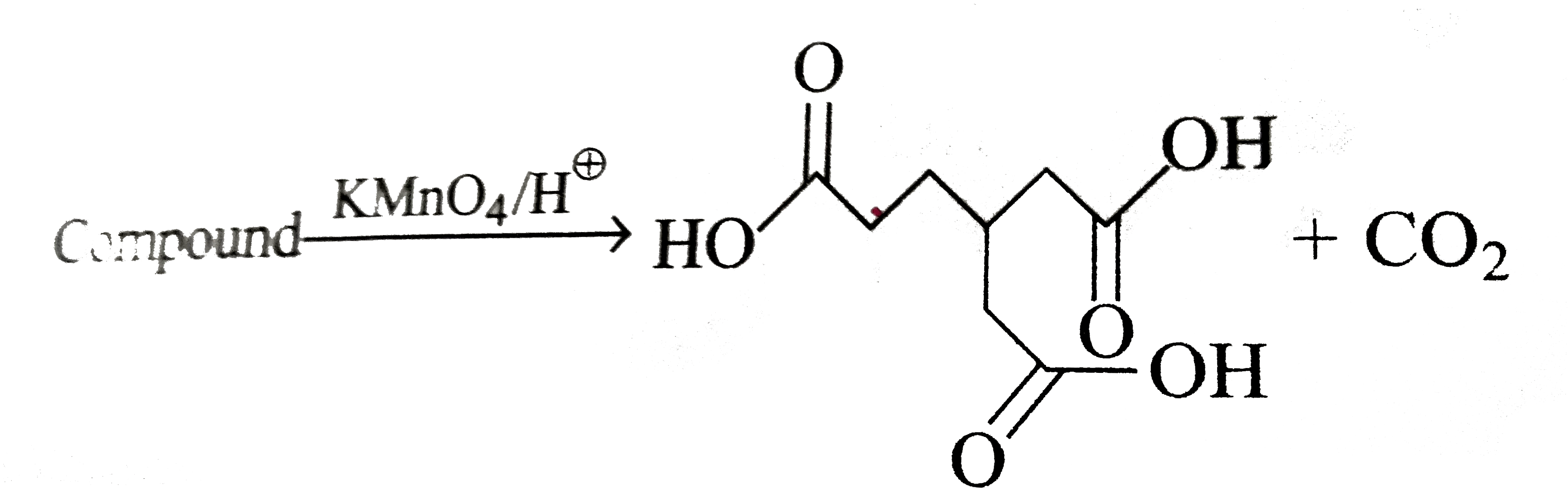 Which of the following compound was starting material for the oxidation shown below?