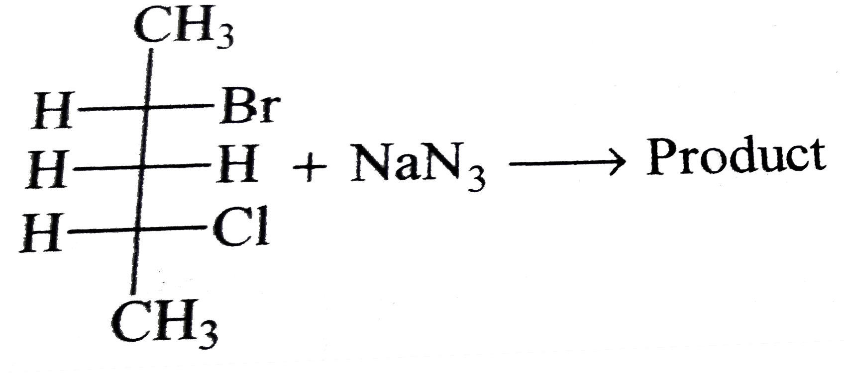 What is the principal product of the following reaction ?