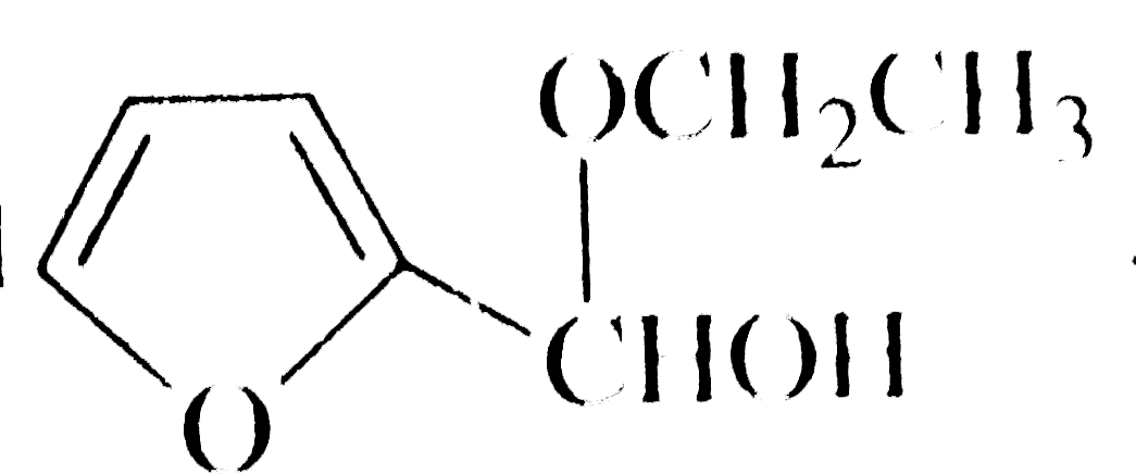 Compound  formed by the reaction of furfural   with ethonal is :